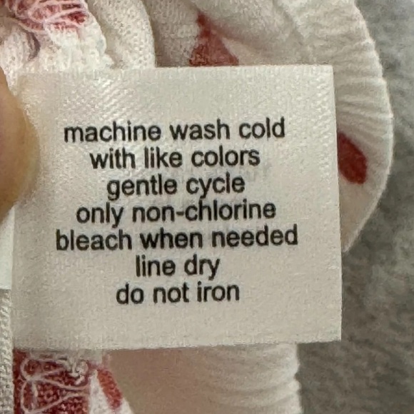 Lane Bryant White Short Sleeve Blouse with Red Polka Dots Women’s Plus Size 28 - Picture 6 of 9